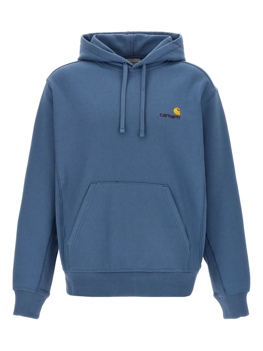 Carhartt Hoodie With American Script Design In Blue