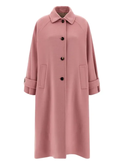 Alberto Biani single-breasted wool coat