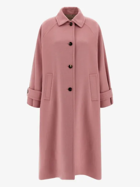 Alberto Biani single-breasted wool coat