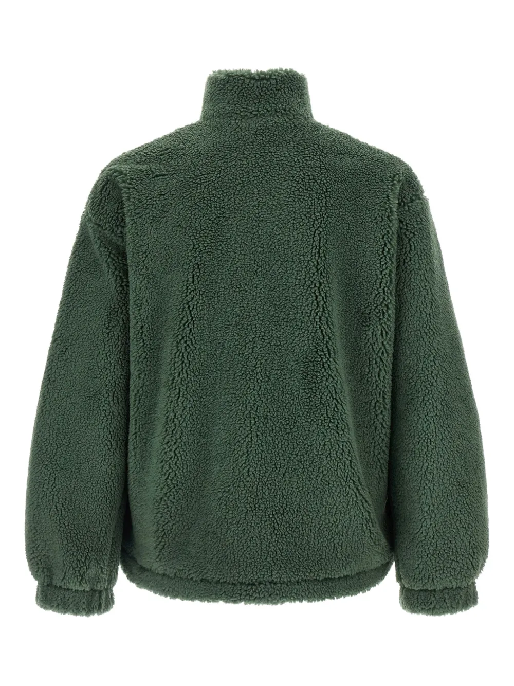 Balenciaga logo-embroidered sherpa jacket | Lightweight Jackets | Image 2