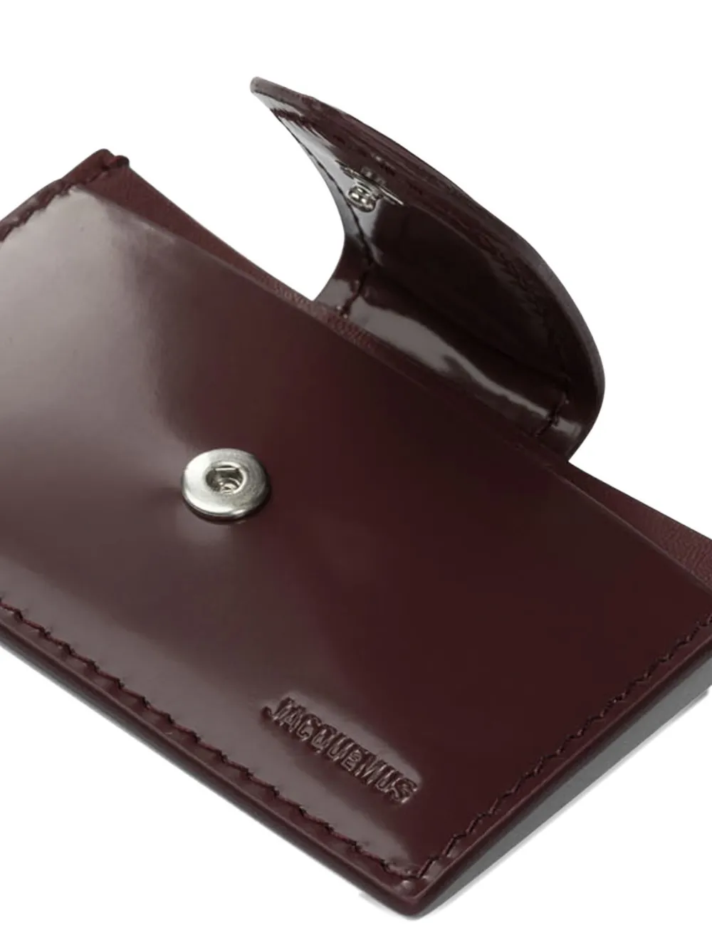 Jacquemus The Bambino portemonnee met stiksel Bruin