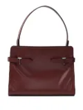 Le Tanneur large Emilie buckle-strap shoulder bag - Red