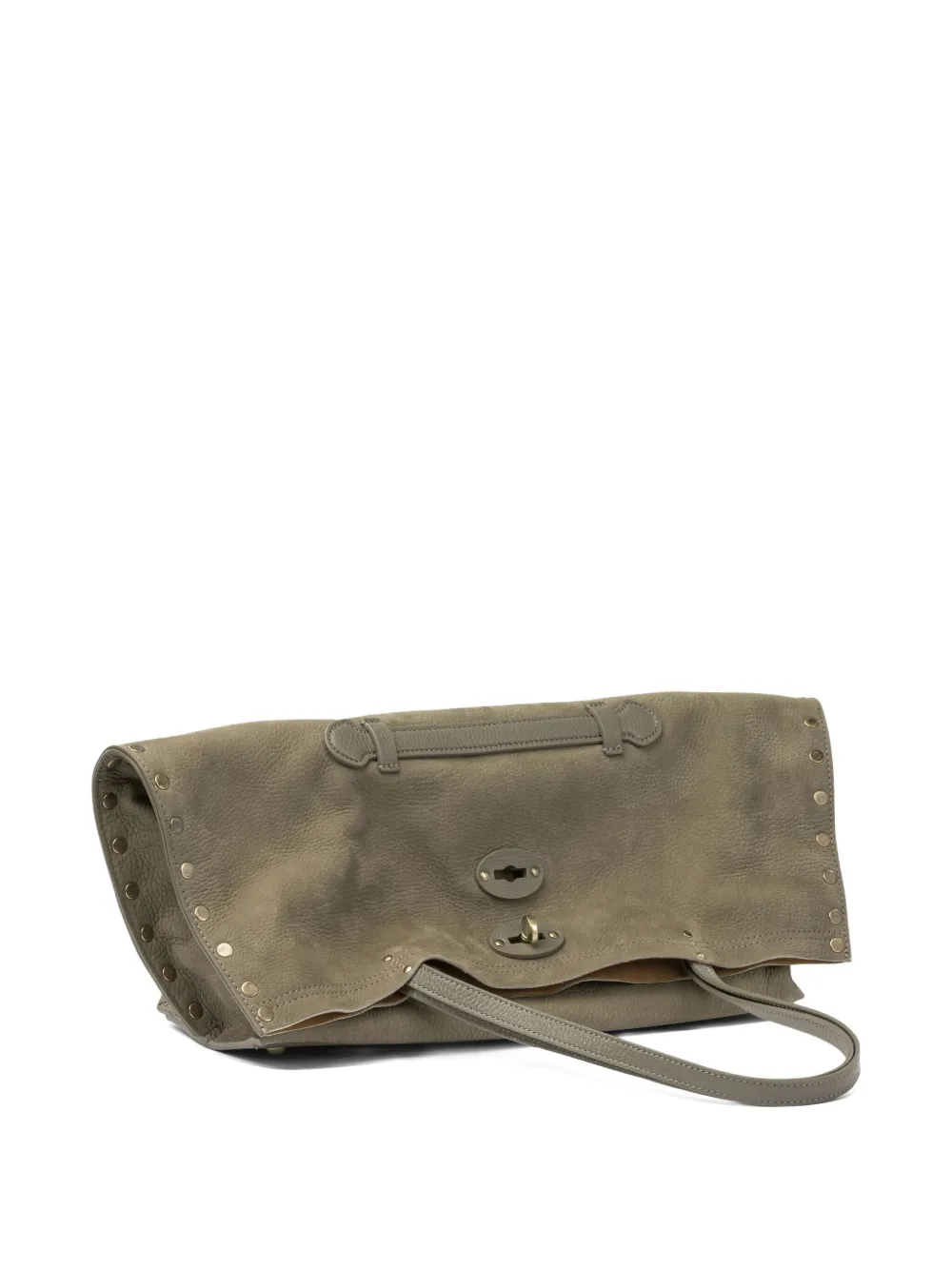 Zanellato leather shoulder bag - Groen