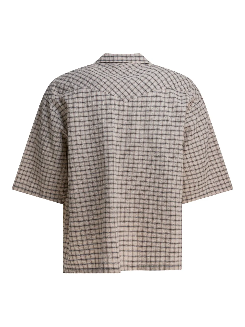 Kapital Plaid-pattern Short-sleeve Shirt In Multi