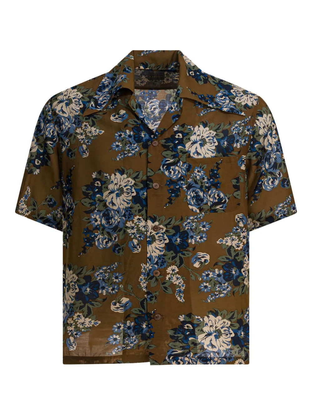 KAPITAL floral-print shirt | Brown | Image 1