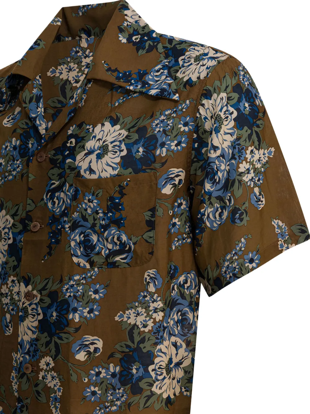  Kapital Floral-print Shirt - Brown 