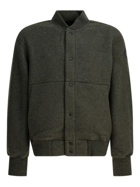Canada Goose button fleece bomber jacket