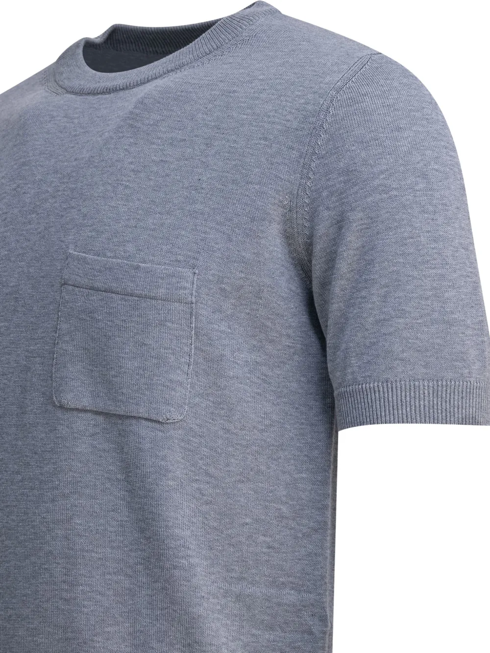 Rakkì Chest-pocket Short-sleeve T-shirt In Gray