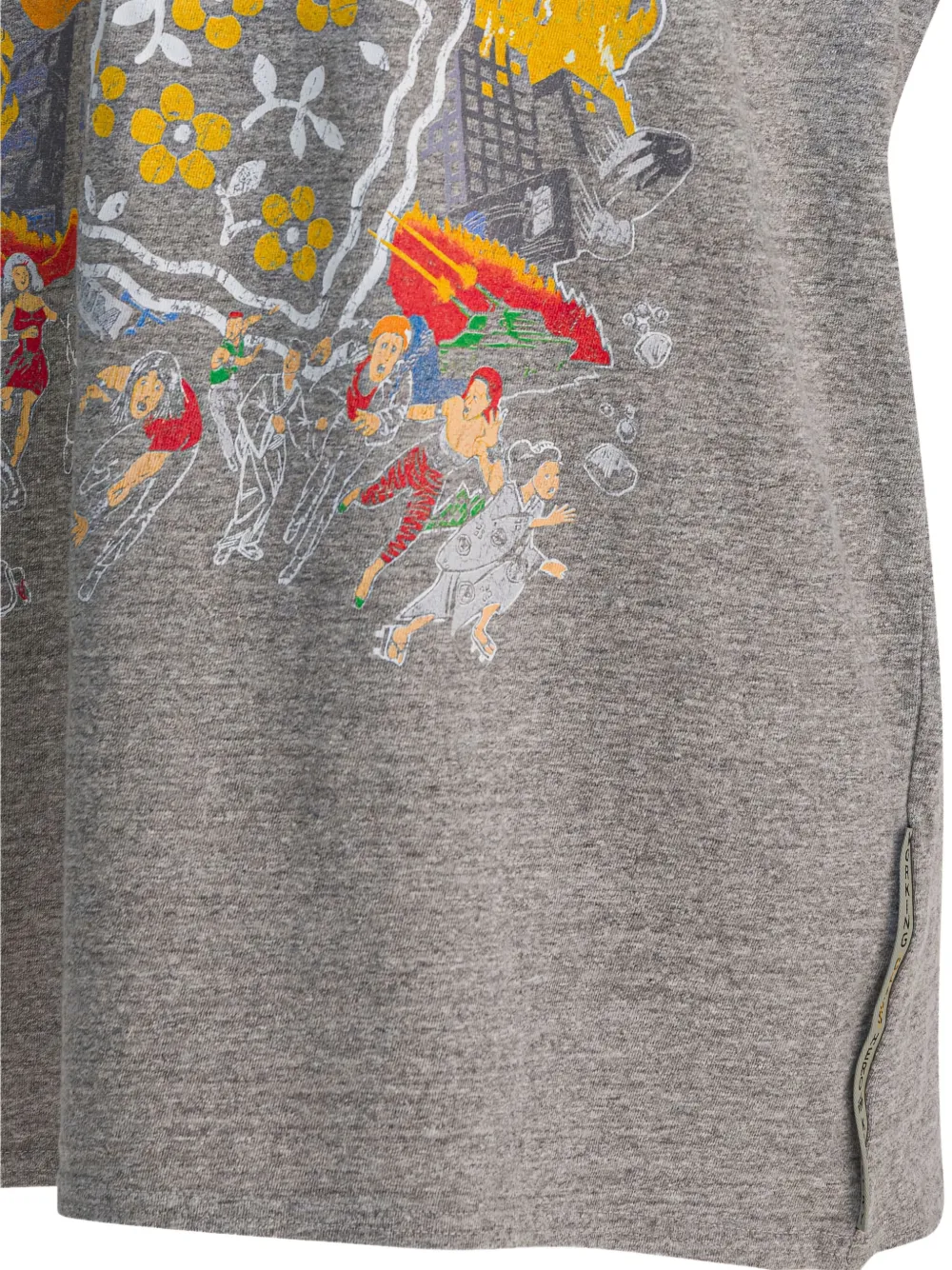  Kapital Graphic-print T-shirt - Grey 