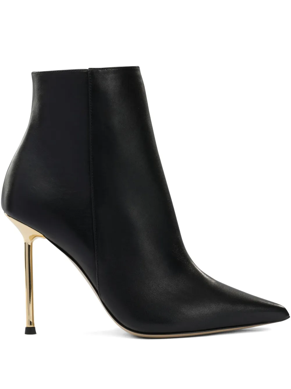 Ninalilou Pointed-toe Ankle Boots In Multi