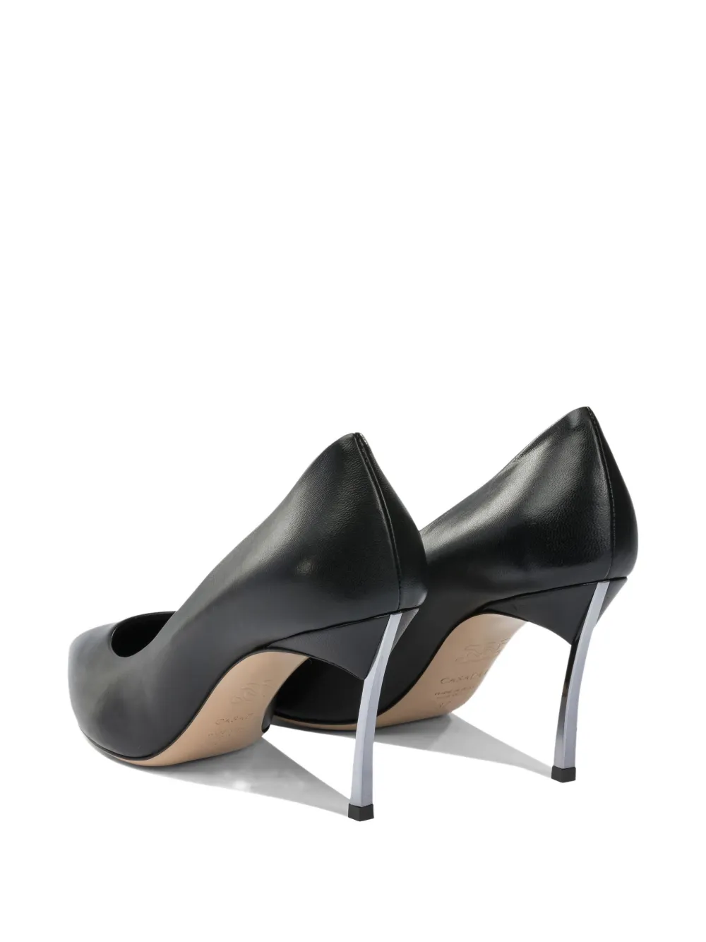 Casadei Leather Heeled Pumps In Multi