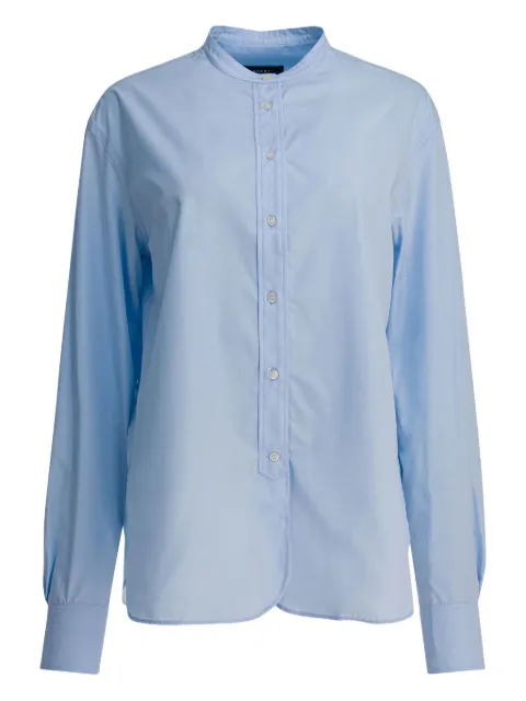 Soeur cotton collarless shirt