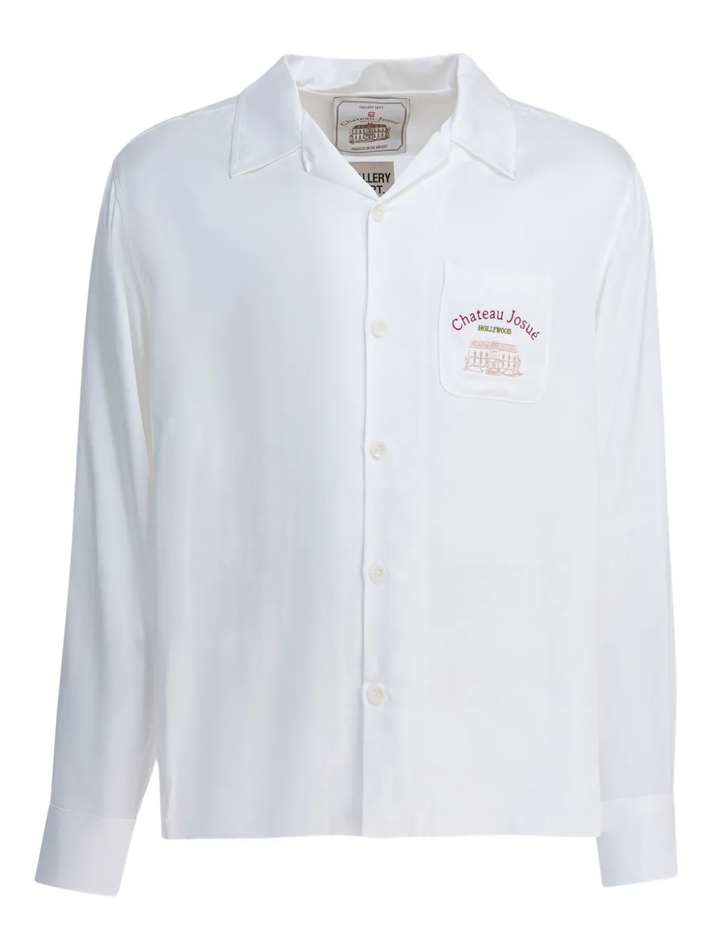 GALLERY DEPT. Omar embroidered shirt | White | Image 1