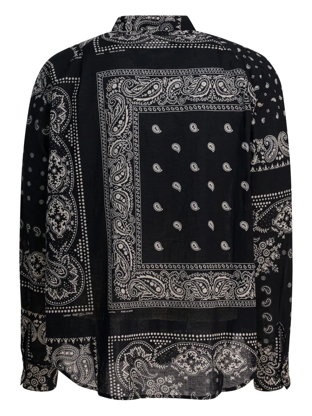 KAPITAL paisley-print shirt | Black | Image 1