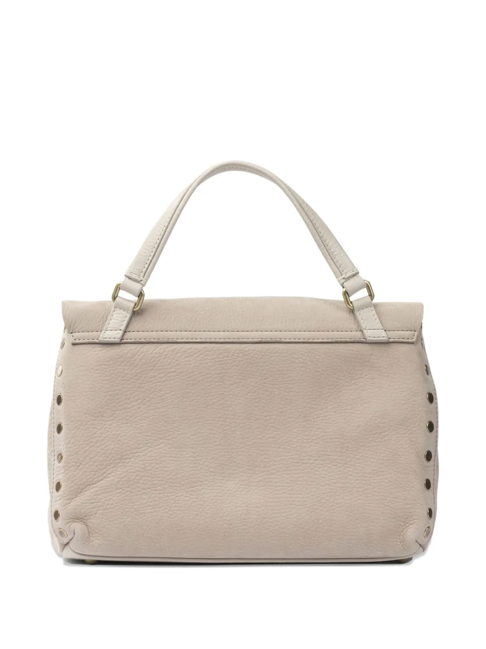 Zanellato studded-detail turn-lock tote bag - Grijs