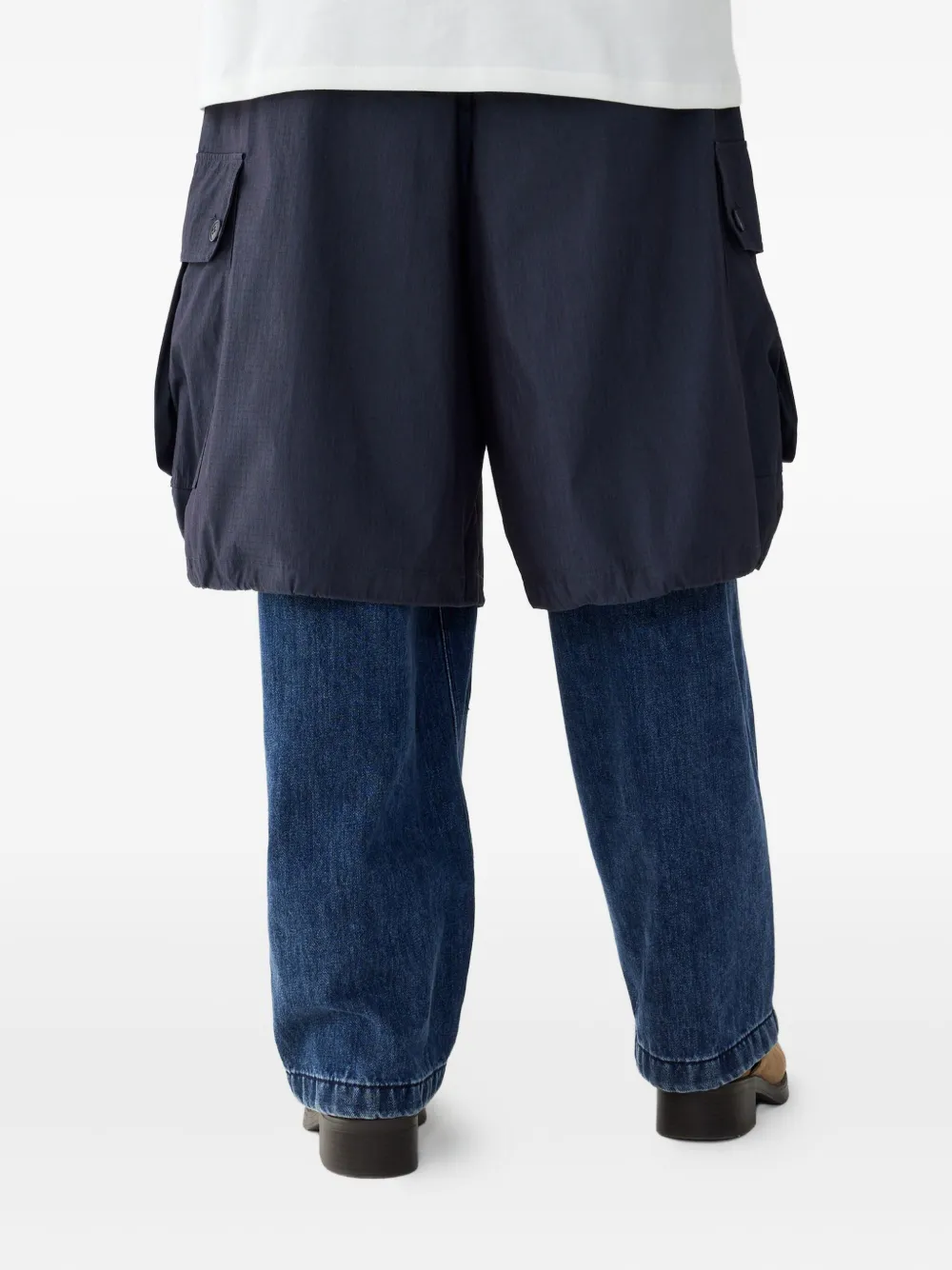 STUDIO TOMBOY Ripstop shorts Blauw