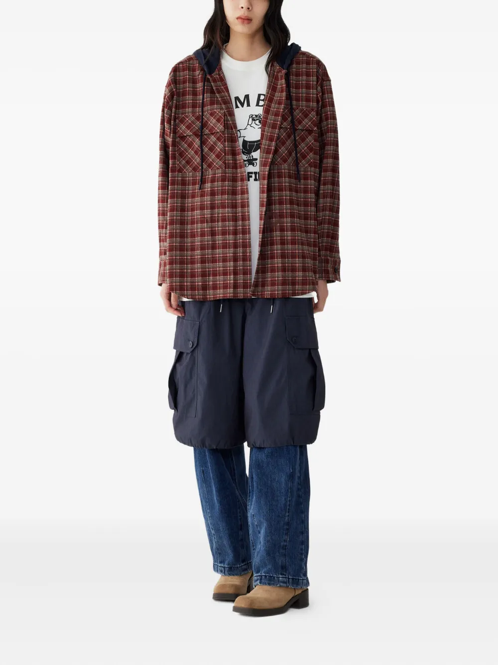 STUDIO TOMBOY ripstop shorts | Knee-Length Shorts | Image 2