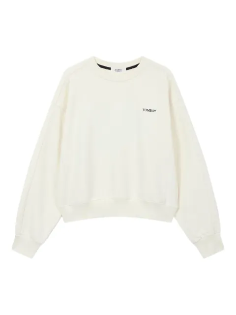 STUDIO TOMBOY logo-embroidered sweatshirt