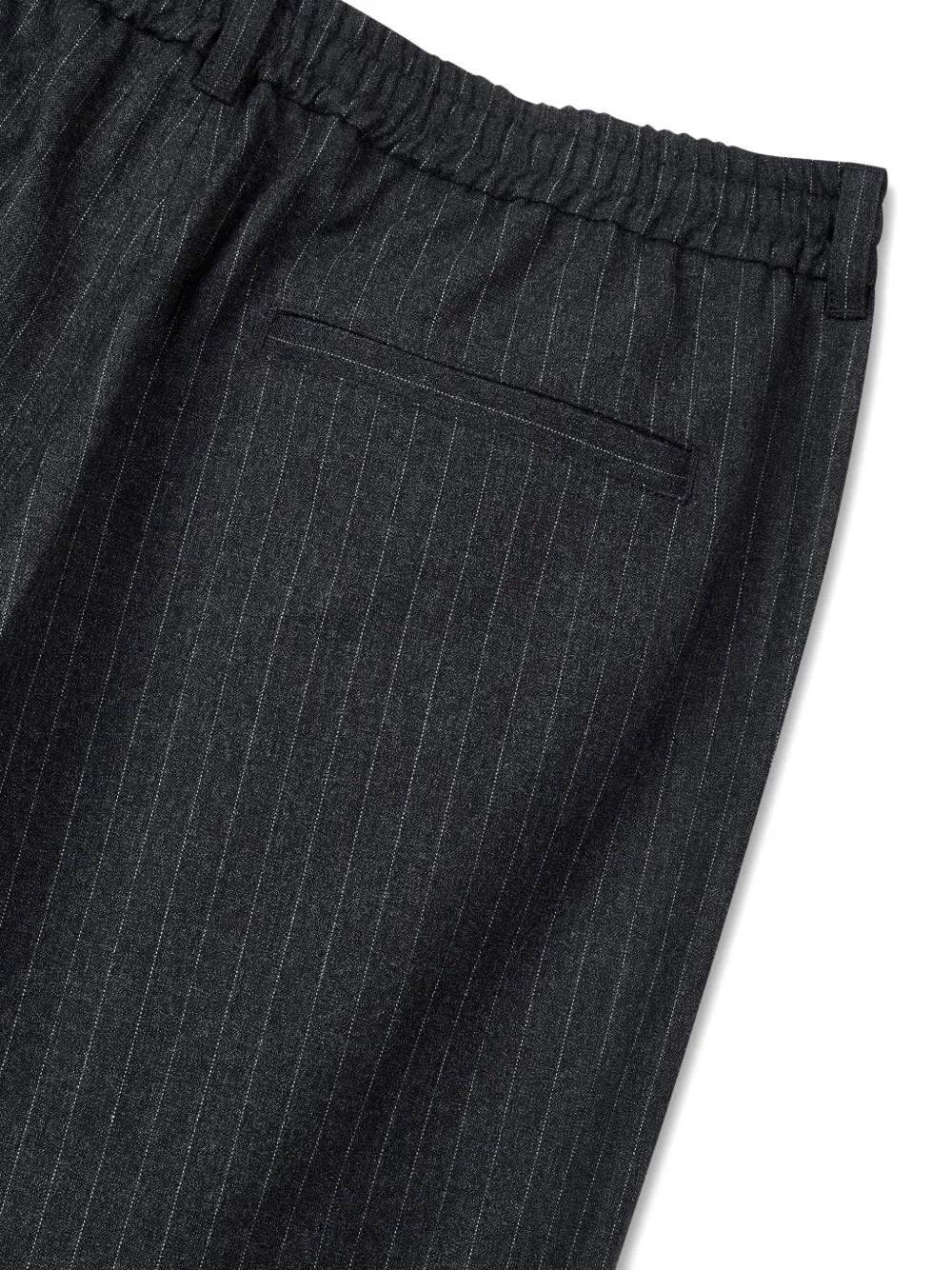 STUDIO TOMBOY Gestreepte broek Zwart