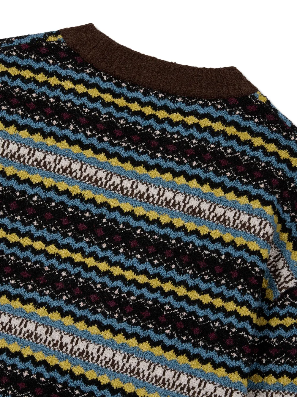 Studio Tomboy Round-neck Sweater In Brown