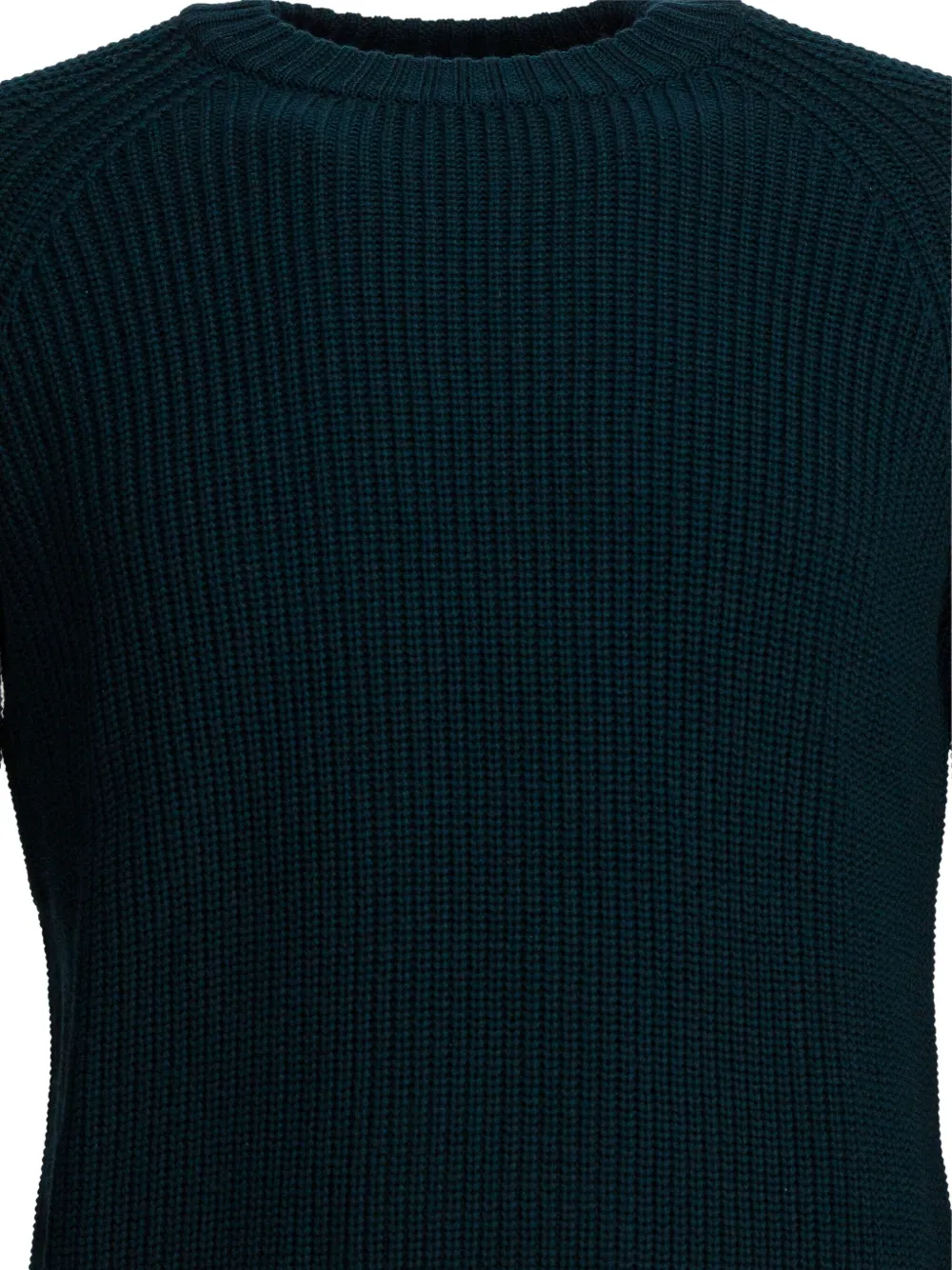 Rakkì Ribbed Crew-neck Sweater In Green