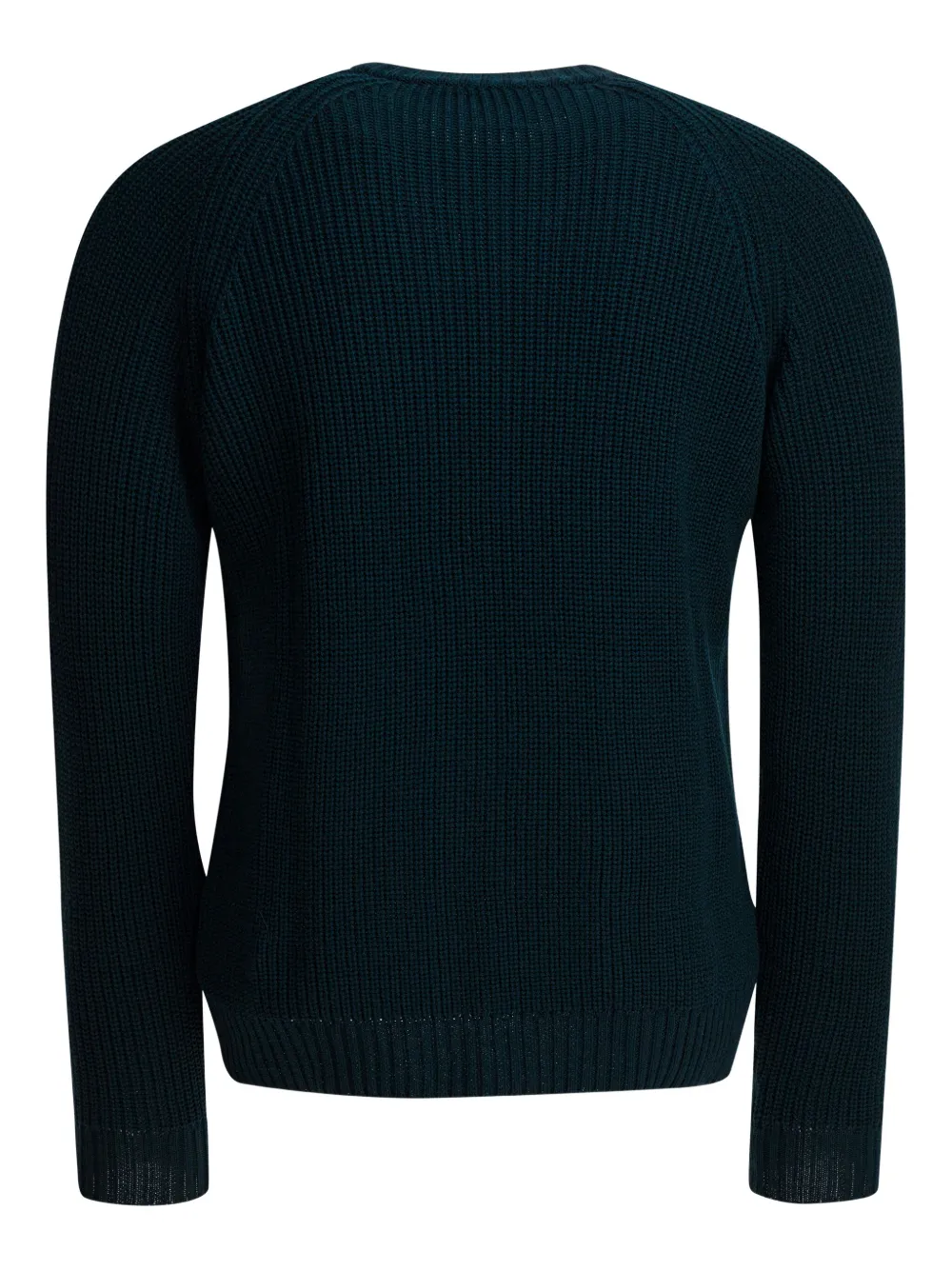 Rakkì Ribbed Crew-neck Sweater In Green