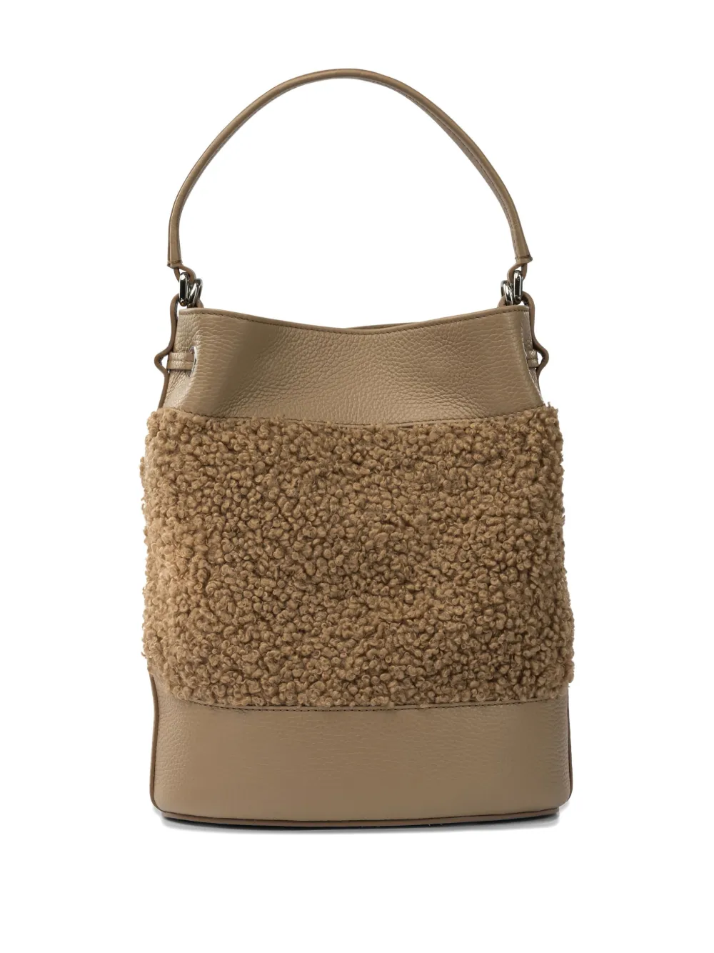 Zanellato Panelled Leather Tote Bag In Brown