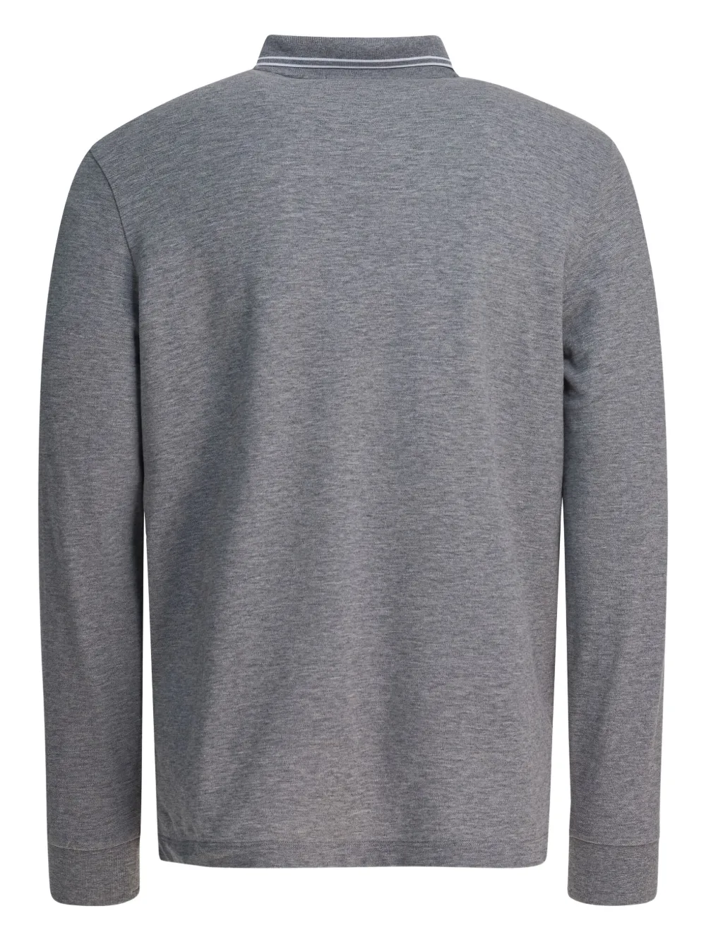 Stone Island logo-patch polo shirt - Grijs