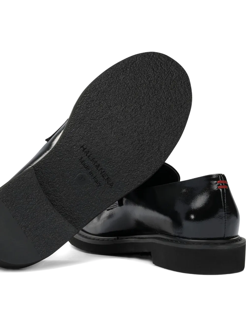 Halmanera Leather Loafers In Black