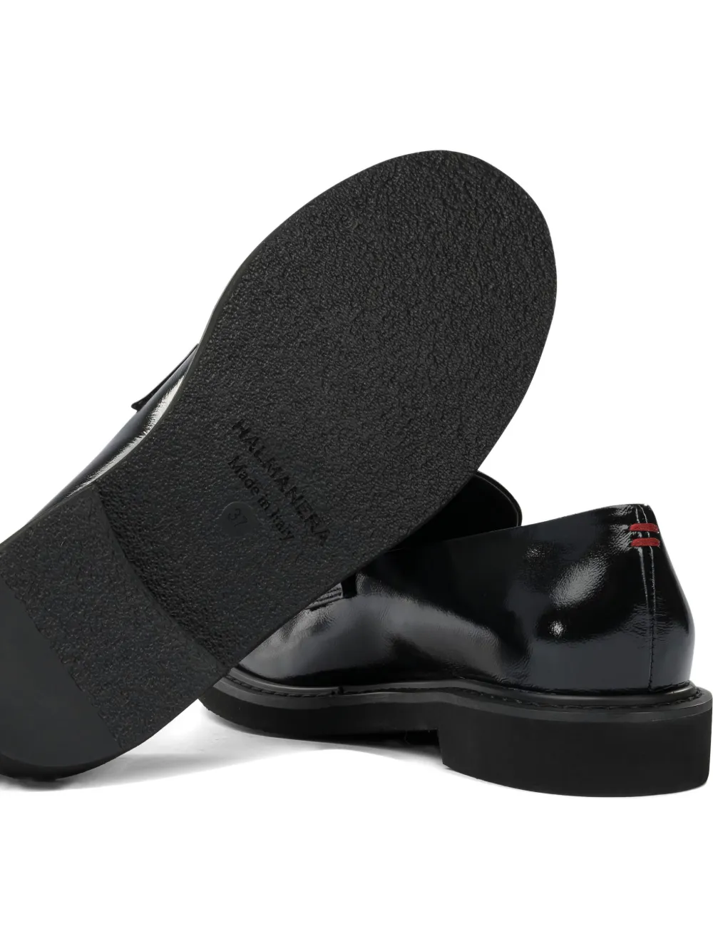 Halmanera Leather Loafers In Black