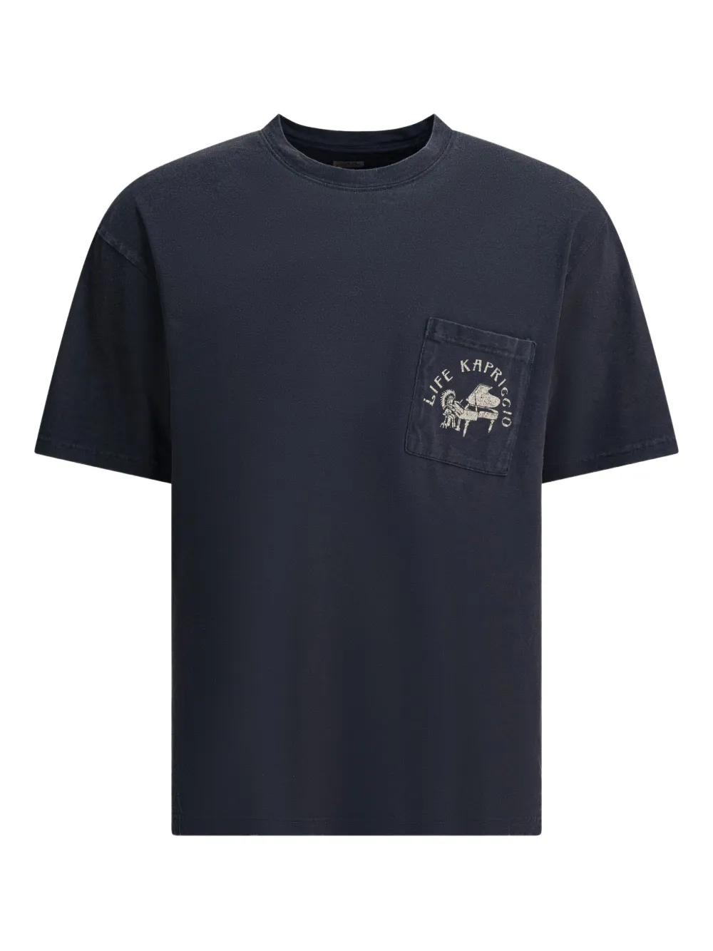 KAPITAL graphic-print T-shirt | Black | Image 1