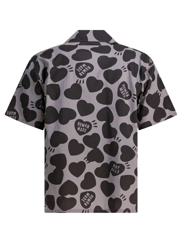 トップス HUMAN MADE Heart T-Shirt Black Gray Human Made heart-print Shirt | Grey | FARFETCH ZA