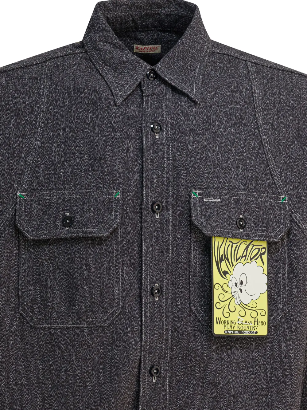  Kapital Cotton Shirt - Grey 