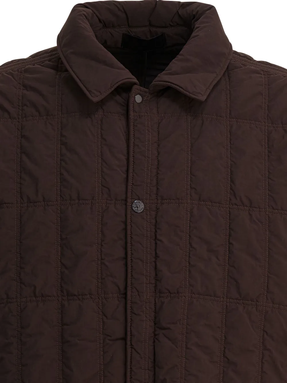 Stone Island Gewatteerd jack Bruin