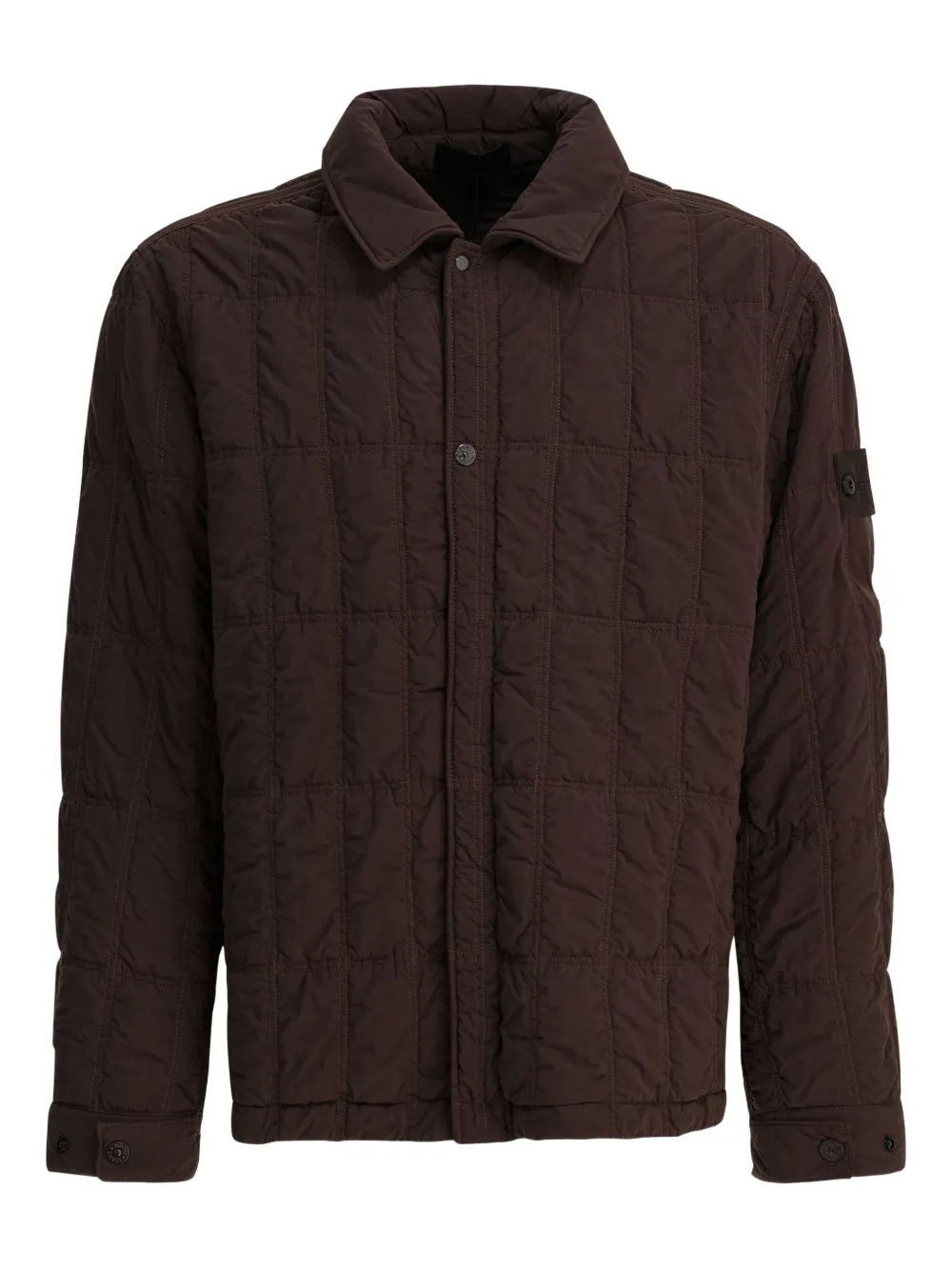 Stone Island quilted padded jacket | Brown | Image 1