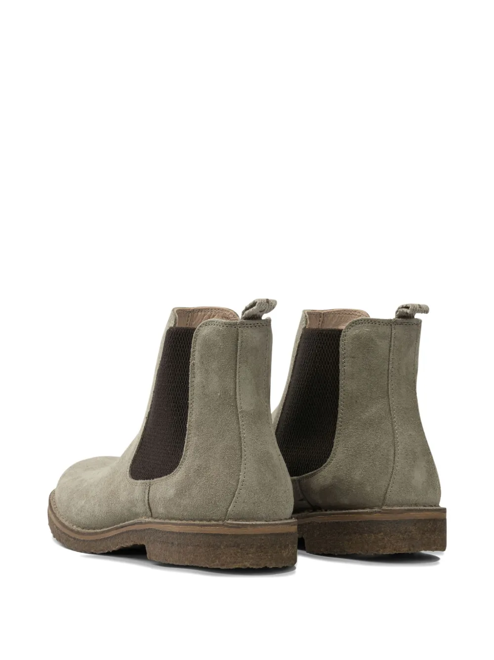 Astorflex Bitflex Suede Crepe Sole Chelsea Boots Militare In Neutral