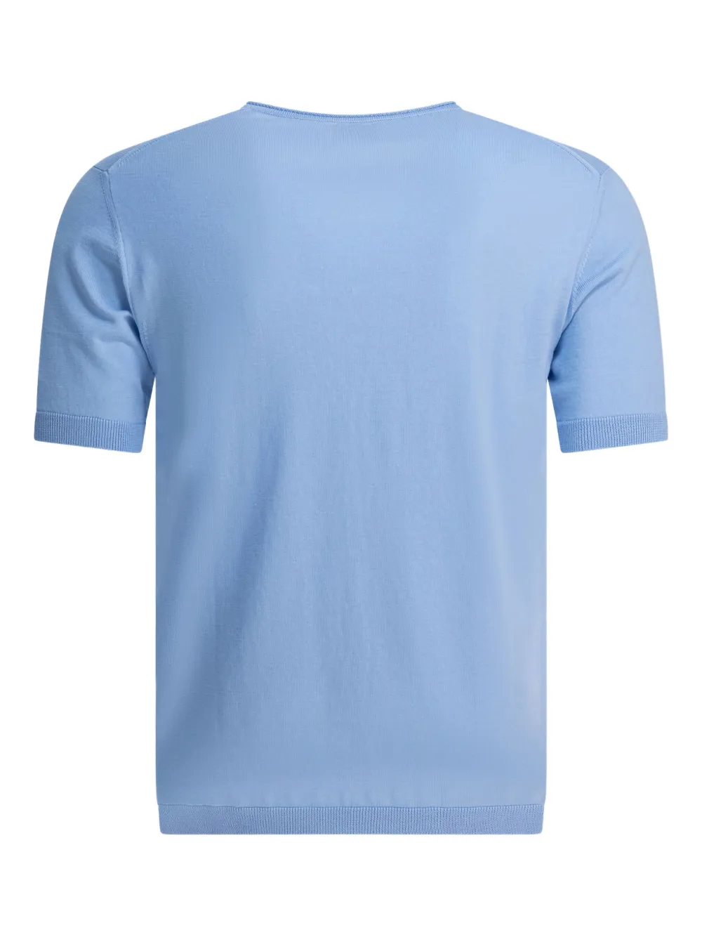 RAKKI cotton short-sleeve T-shirt - Blauw