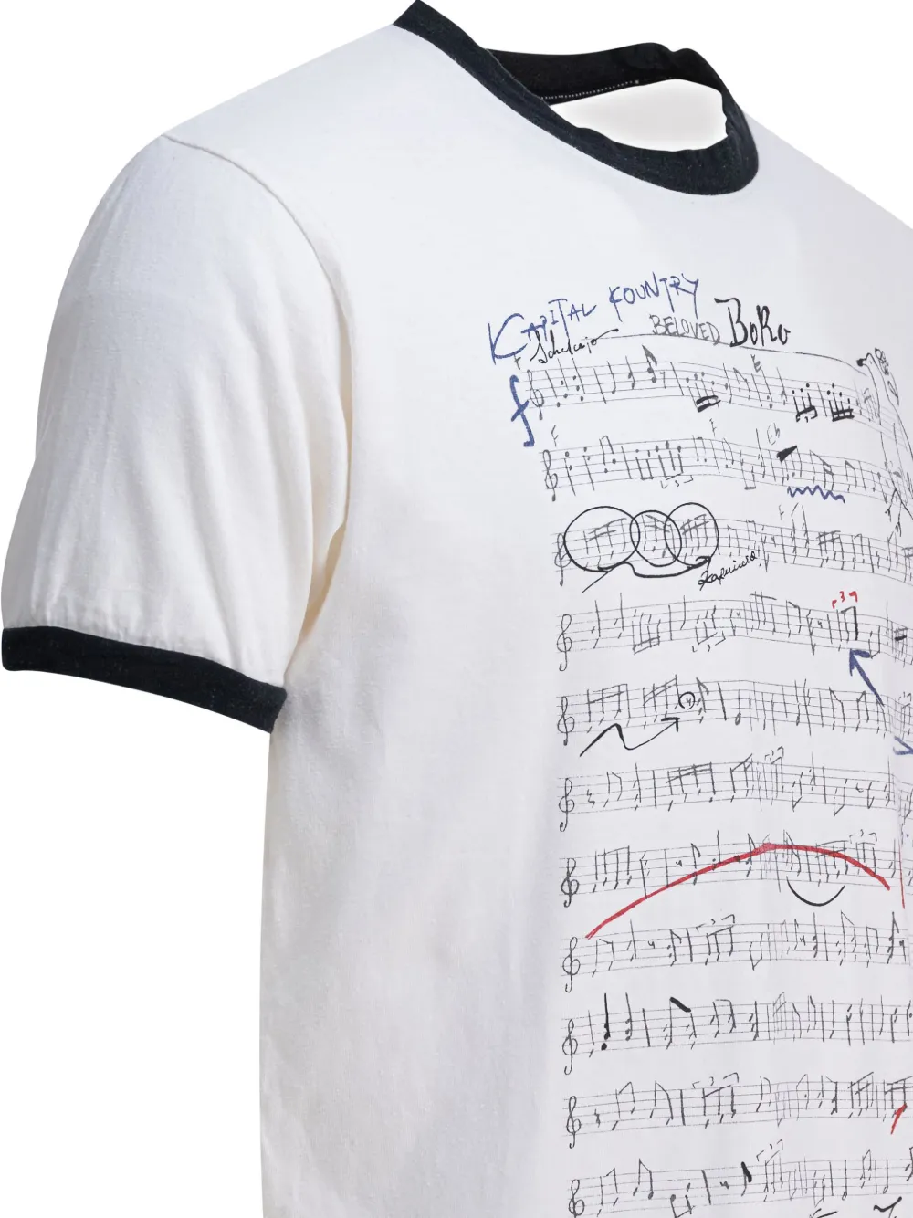Kapital Graphic-print T-shirt In White