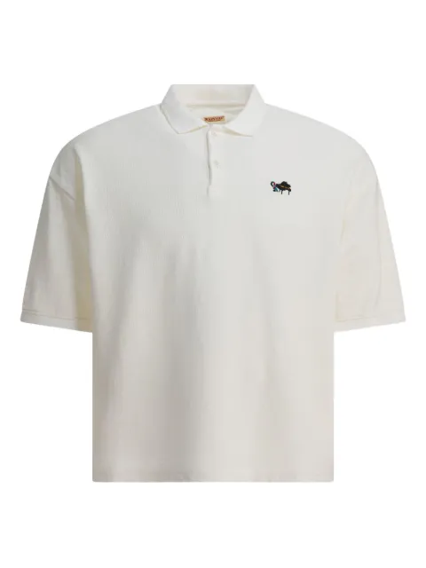 KAPITAL embroidered short-sleeve polo shirt