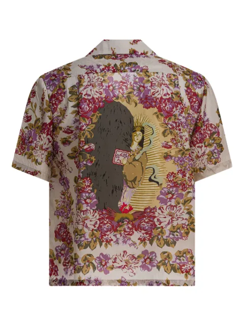 KAPITAL floral-print shirt