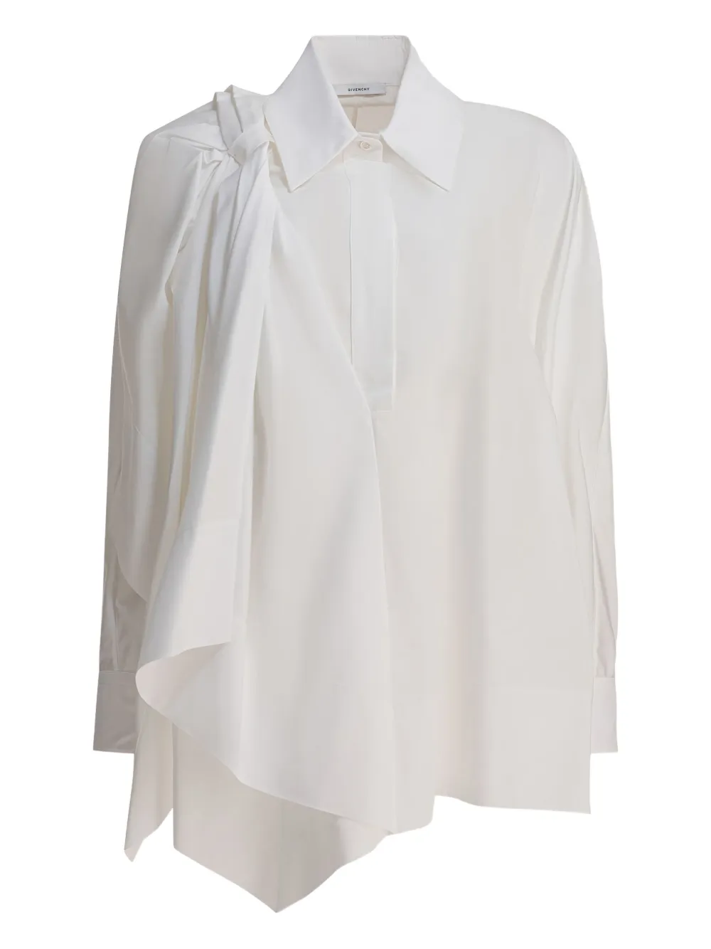 Givenchy Shirt With Bow In White