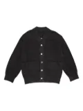 Mastermind World skull patch pocket cardigan - Black