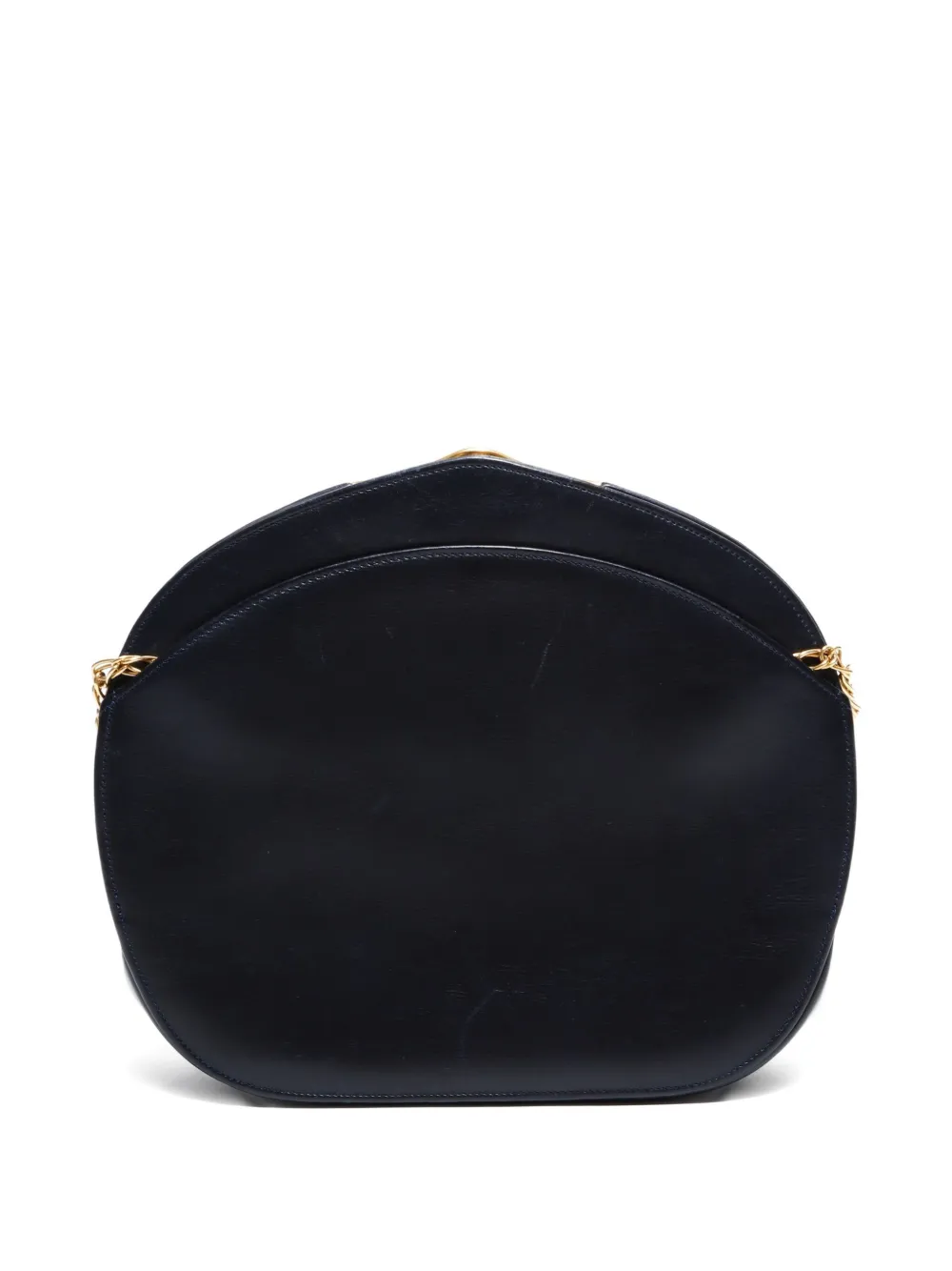 Pre-owned Cartier 1990-2000s Leather Shoulder Bag In Black