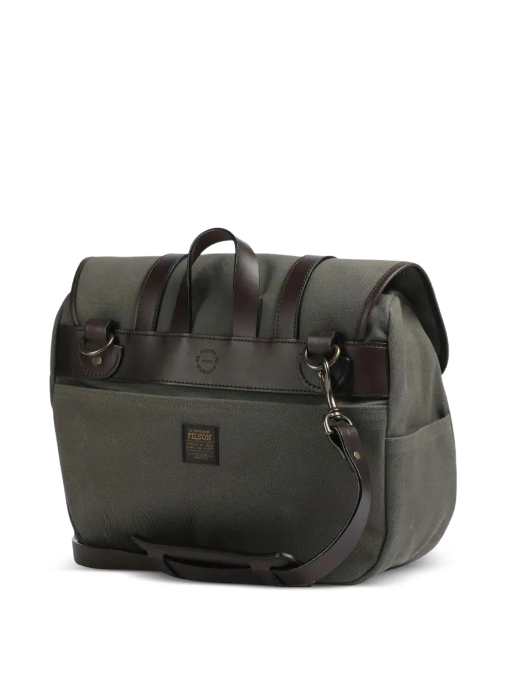 Filson medium buckled shoulder bag - Groen