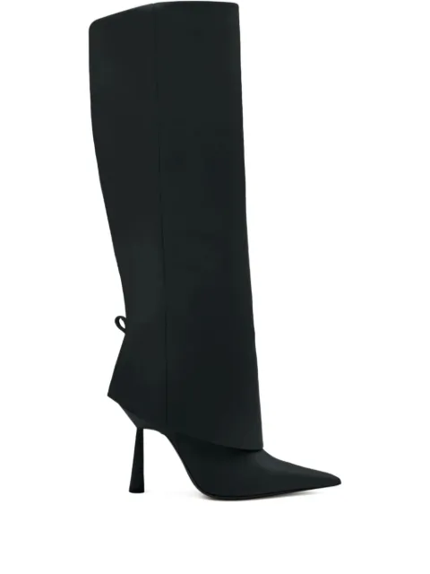GIABORGHINI botas con puntera en punta y tacón de 100mm
