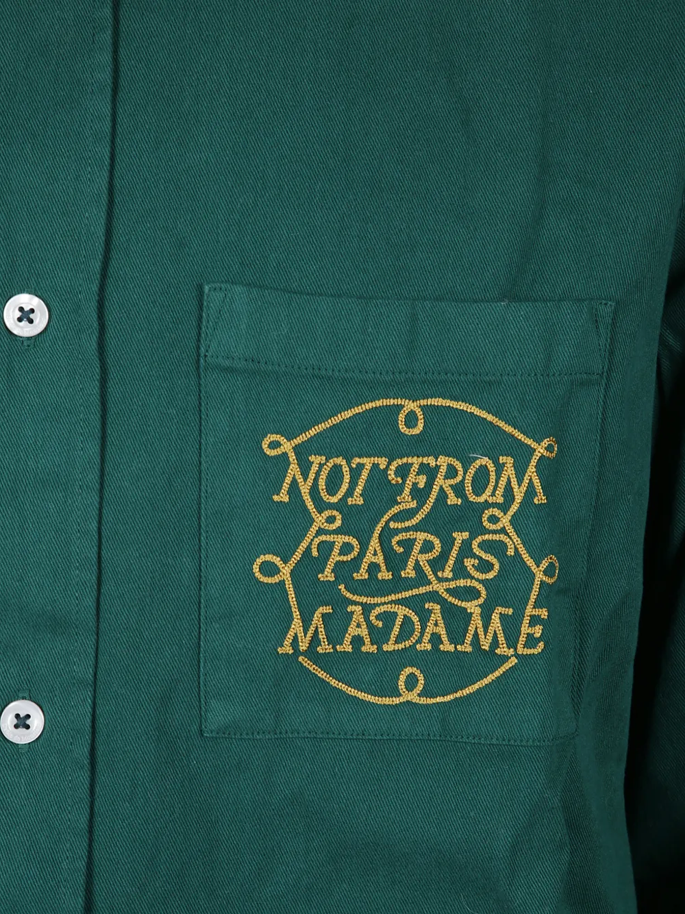 La Chemise Slogan Shirt