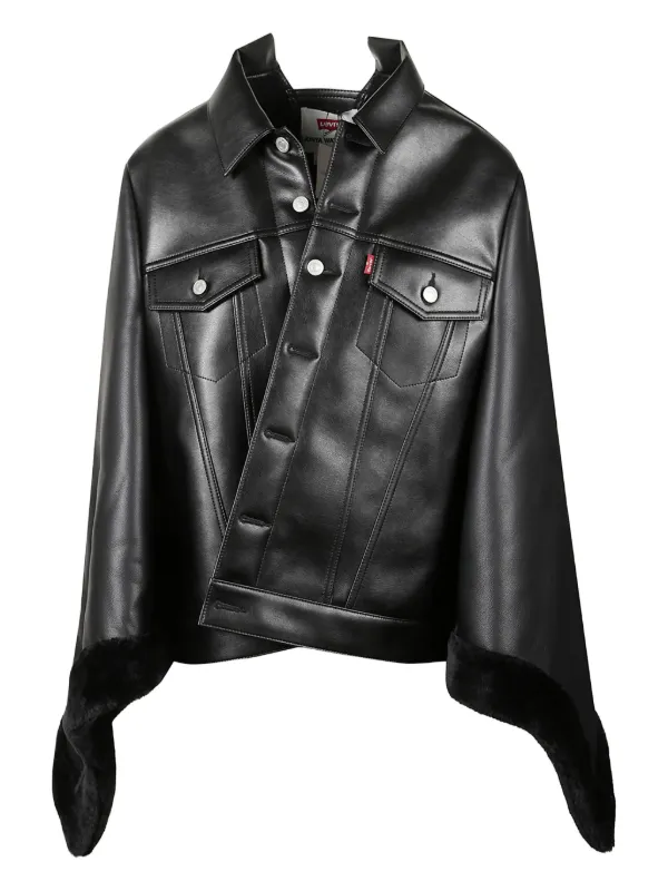 Junya Watanabe X Levi's Button-fastening Jacket in Black