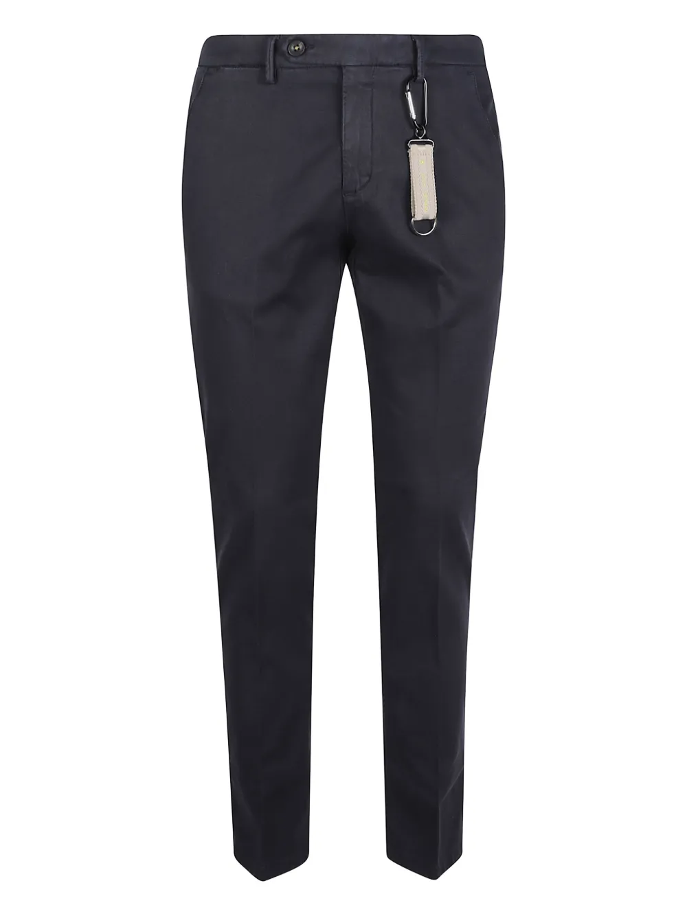 Manuel Ritz clip-detail trousers | Blue | Image 1