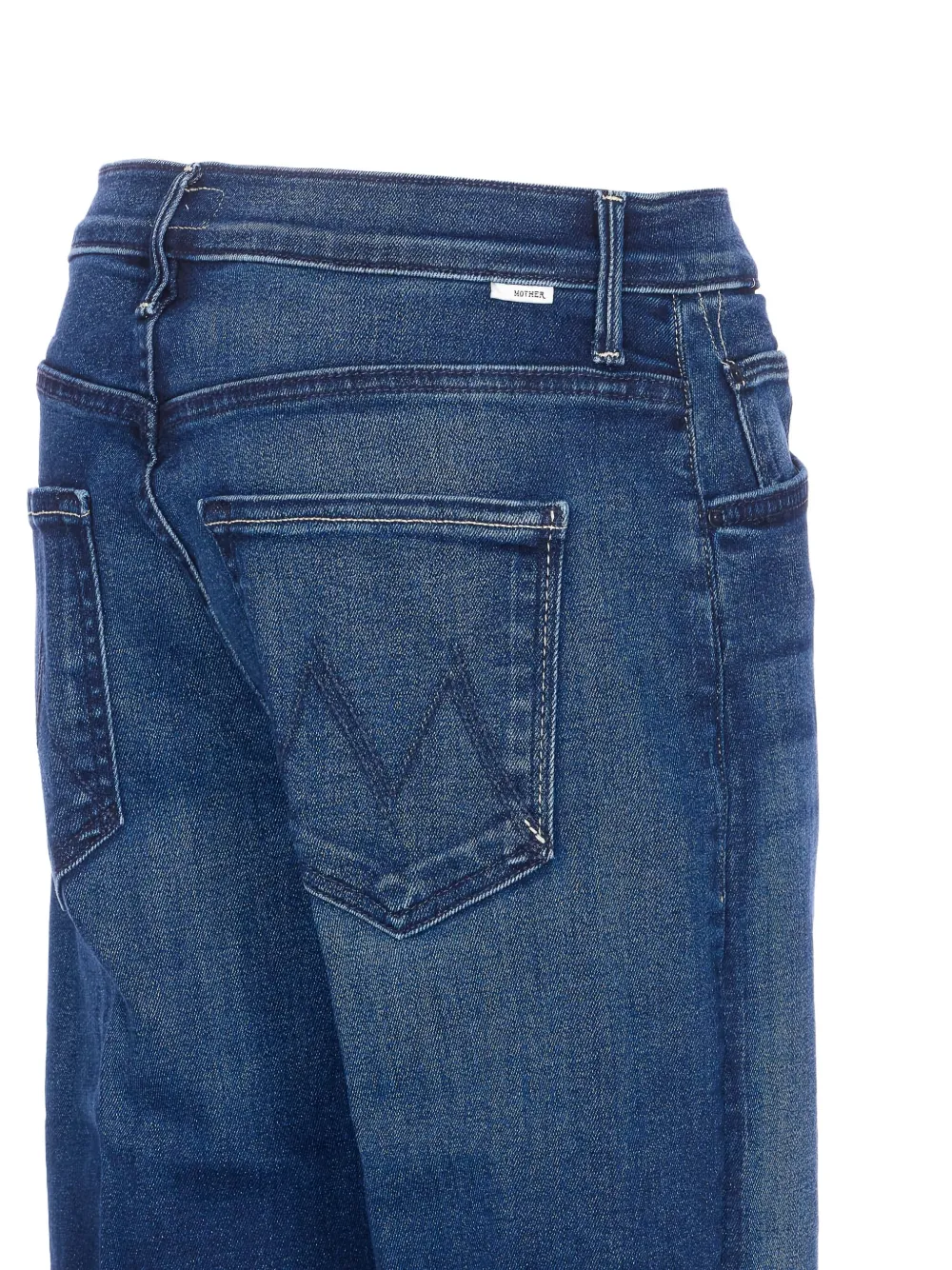 Mother The Mid Rise Maven Jeans In Blue