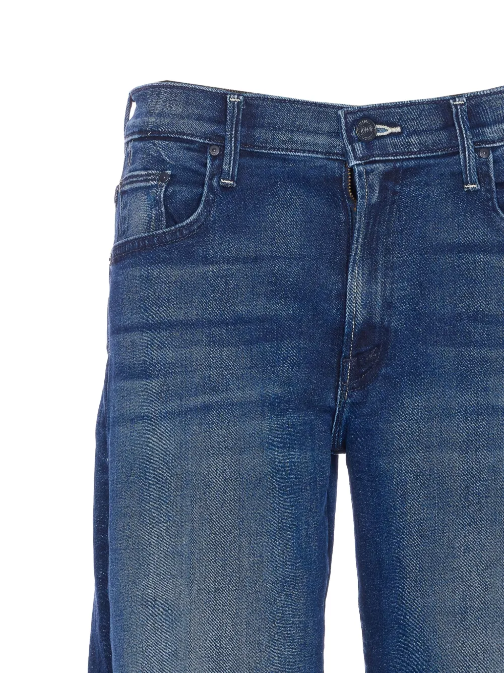 Mother The Mid Rise Maven Jeans In Blue